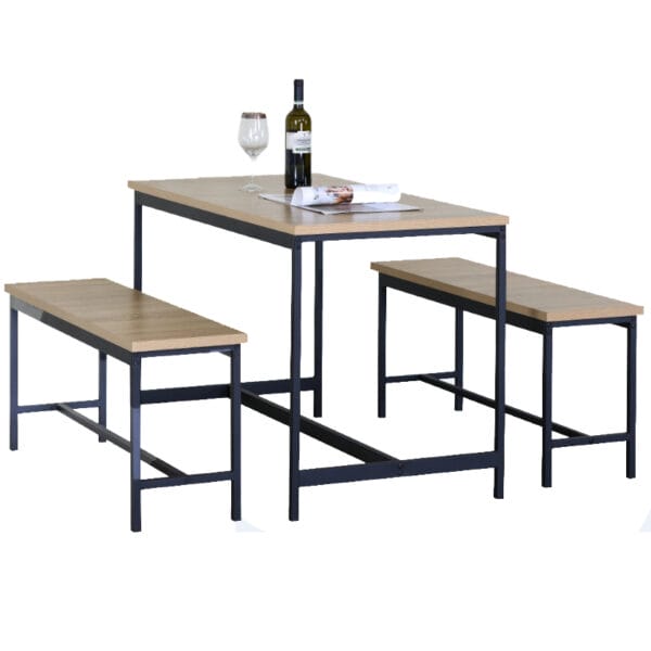 Set EASY mesa con 2 bancos