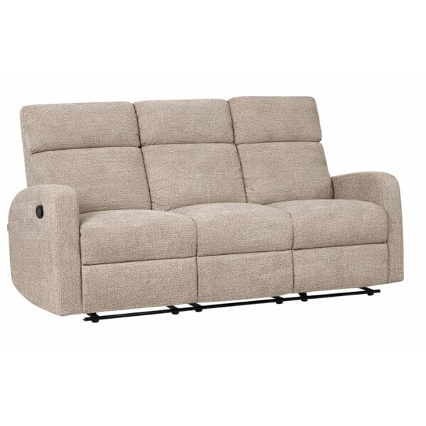 Sofá relax 3 plazas SOFT beige